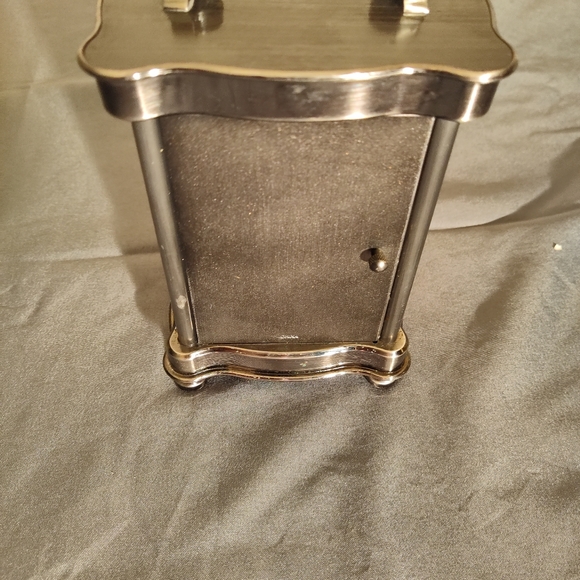 Brushed Bronze Clock Approx 6" Tall - Picture 4 of 11